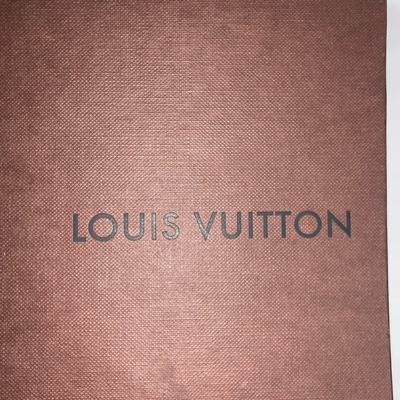vintage LOUIS VUITTON brown pull-out SHOE BOX - Picture 2 of 11